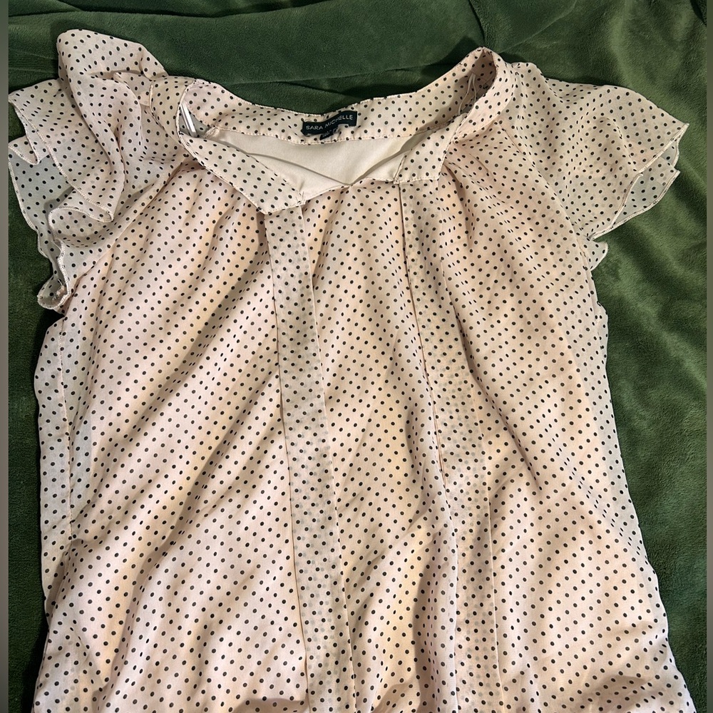 light pink shirt